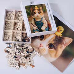 Custom Pet Puzzle from Your Photo | 500 & 1000 Piece Personalized Jigsaw