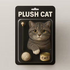 Custom Figurine-Style Pet Portrait from Your Photo | Cute Toy Box Pet Art