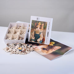 Custom Pet Puzzle from Your Photo | 500 & 1000 Piece Personalized Jigsaw