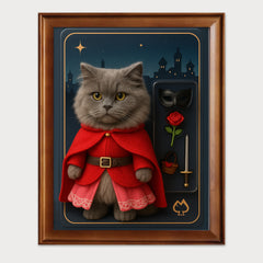 Custom 3D Pet Portrait from Your Photo | Cute Figurine Style Wall Art