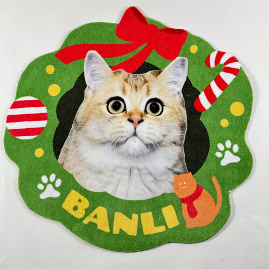 Custom Printed Pet Rug from Your Photo | Personalized Pet Floor Mat